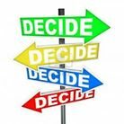 decide